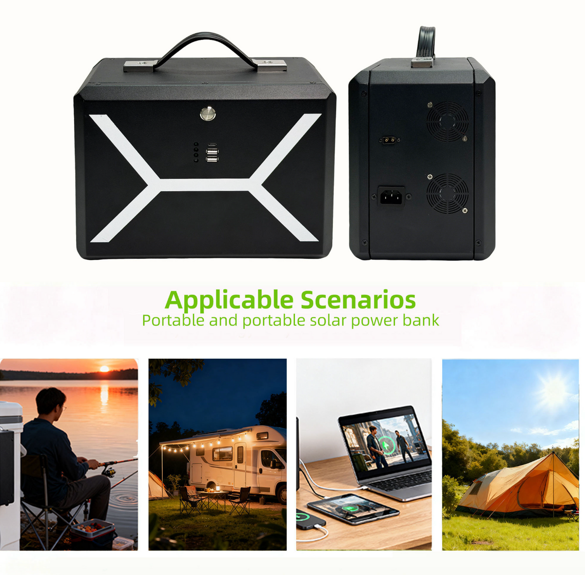 500W Portable LiFePO4 Power Station