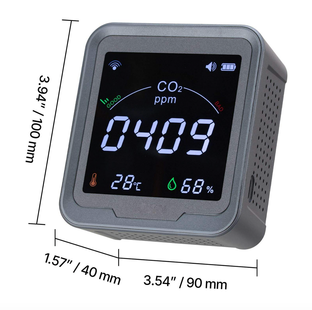 Smart CO₂ Air Quality Monitor